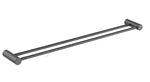 Load image into Gallery viewer, CADDENCE Series Brushed Gun Metal Grey Double Towel Rail 800mm