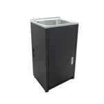 Load image into Gallery viewer, TRADITIONELL 35 LITER COMPACT LAUNDRY TUB & CABINET-MATTE BLACK