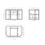 Load image into Gallery viewer, Hampshire with Stone Top