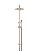 Load image into Gallery viewer, Round Combination Shower Rail 200mm Rose, Single Function Hand Shower - Champagne