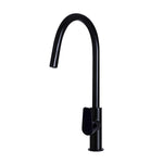 Load image into Gallery viewer, Round Paddle Piccola Pull Out Kitchen Mixer Tap - Matte Black