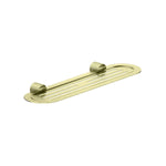Load image into Gallery viewer, OPAL METAL SHOWER SHELF BRUSHED GOLD