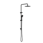 Load image into Gallery viewer, ROUND PROJECT TWIN SHOWER 4 STAR RATING MATTE BLACK