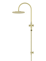 Load image into Gallery viewer, 300mm Round Overhead Shower Set, Single Function Hand Shower - PVD Tiger Bronze