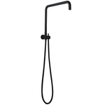 Load image into Gallery viewer, Round Black Shower Station without Shower Head and Handheld Shower(PVC Hose)