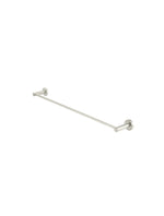 Load image into Gallery viewer, Round Single Towel Rail 600mm - Brushed Nickel