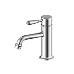 Load image into Gallery viewer, YORK STRAIGHT BASIN MIXER WITH METAL LEVER CHROME