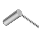 Load image into Gallery viewer, Brushed Nickel Single Towel Rail 600mm