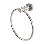 Load image into Gallery viewer, MECCA HAND TOWEL RING BRUSHED NICKEL