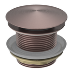 Load image into Gallery viewer, 40MM BATH POP-UP PLUG WITH REMOVABEL WASTE NO OVERFLOW BRUSHED BRONZE