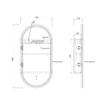 Load image into Gallery viewer, LED Noosa 900x450 Shaving Cabinet