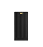 Load image into Gallery viewer, Marlo Laundry 415 Fluted Black Base Cabinet with internal Drawer