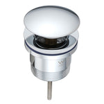 Load image into Gallery viewer, Chrome Pop Up Waste Universal