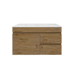 Load image into Gallery viewer, Camden Morden Wall Hung Vanity Prime Oak