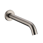 Load image into Gallery viewer, LUCID PIN Series Round Brushed Nickel Bathtub/Basin Wall Spout(160mm)