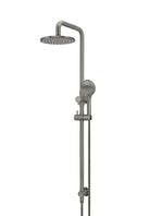 Load image into Gallery viewer, Round Combination Shower Rail 200mm Rose, Three Function Hand Shower - Shadow