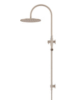 Load image into Gallery viewer, 300mm Round Overhead Shower Set, Single Function Hand Shower - Champagne
