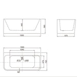 Load image into Gallery viewer, Alto Back to Wall Bath