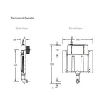 Load image into Gallery viewer, Kohler Mechanical In wall Cistern 88mm Wall Faced Toilets