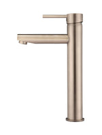 Load image into Gallery viewer, Round Tall Basin Mixer -Champagne