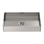 Load image into Gallery viewer, OPAL RECTANGLE STAINLESS STEEL BASIN BRUSHED NICKEL