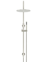 Load image into Gallery viewer, 300mm Round Overhead Shower Set, Single Function Hand Shower - PVD Brushed Nickel