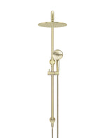 Load image into Gallery viewer, Round Combination Shower Rail 300mm Rose, Three Function Hand Shower - PVD Tiger Bronze