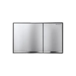 Load image into Gallery viewer, Sigma60 Dual Flush Button Square Brushed Chrome