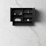 Load image into Gallery viewer, Marlo Matte Black Shaving Cabinet