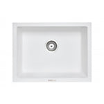 Load image into Gallery viewer, White Carysil Big Bowl Granite Single Bowl Stone Kitchen Sink 610*457mm