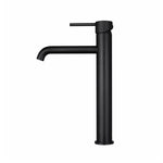 Load image into Gallery viewer, LUCID PIN Series Round Black Tall Basin Mixer