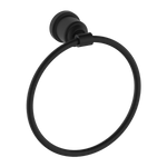 Load image into Gallery viewer, YORK TOWEL RING MATTE BLACK