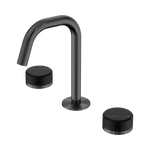 Load image into Gallery viewer, Serenity Basin Set Edge Spout With Marquina Black Handle Gun Metal