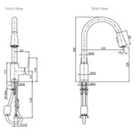 Load image into Gallery viewer, Taut POS Kitchen Mixer in Matt Black