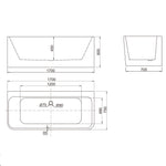 Load image into Gallery viewer, Alto Back to Wall Bath