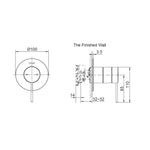 Load image into Gallery viewer, Components S/B Thin Trim - Pin Lever Handle