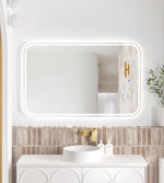 Load image into Gallery viewer, LED Newport Frameless Square Mirror