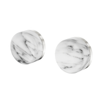 Load image into Gallery viewer, Serenity Wall Top Assembly With Arabescato Corchia Handle Brushed Nickel