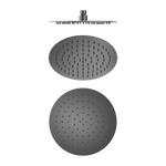 Load image into Gallery viewer, 250MM ROUND STAINLESS STEEL SHOWER HEAD 250MM 4 STAR RATING GUN METAL