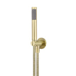 Load image into Gallery viewer, Round Hand Shower on Fixed Bracket - PVD Tiger Bronze