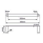 Load image into Gallery viewer, RUSHY Series Brushed Nickel Hand Towel 300mm