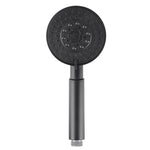 Load image into Gallery viewer, Round 5 Functions Black ABS Handheld Shower