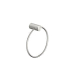 Load image into Gallery viewer, OPAL TOWEL RING BRUSHED NICKEL