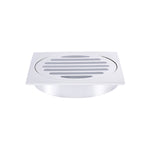 Load image into Gallery viewer, Square Floor Grate Shower Drain 100mm outlet - Polished Chrome