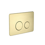 Load image into Gallery viewer, IN WALL TOILET PUSH PLATE BRUSHED GOLD