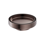 Load image into Gallery viewer, 130MM ROUND TILE INSERT FLOOR WASTE 80MM OUTLET BRUSHED BRONZE