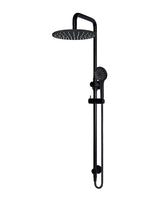 Load image into Gallery viewer, Round Combination Shower Rail 300mm Rose, Three Function Hand Shower