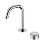 Load image into Gallery viewer, Serenity Progressive Basin Mixer Edge Spout With Metal Handle Chrome