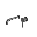 Load image into Gallery viewer, DOLCE WALL BASIN/BATH MIXER SEPARATE BACK PLATE GUN METAL