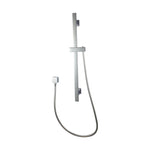 Load image into Gallery viewer, Square Chrome Wall Mounted Sliding Rail with Water Hose & Wall Connector Only(PVC Hose)